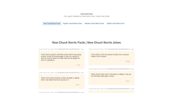 Desktop Screenshot of chucknorrism.com
